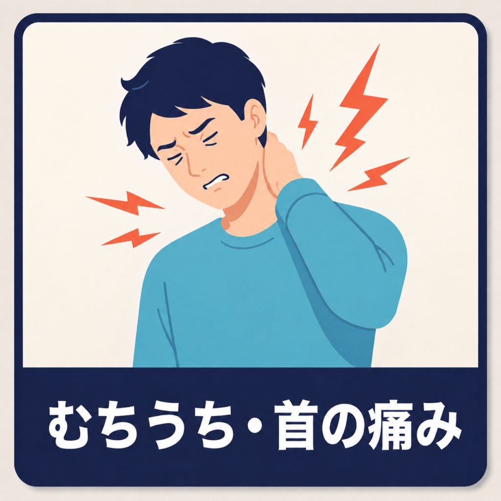 交通事故によるむちうち・首の痛み
