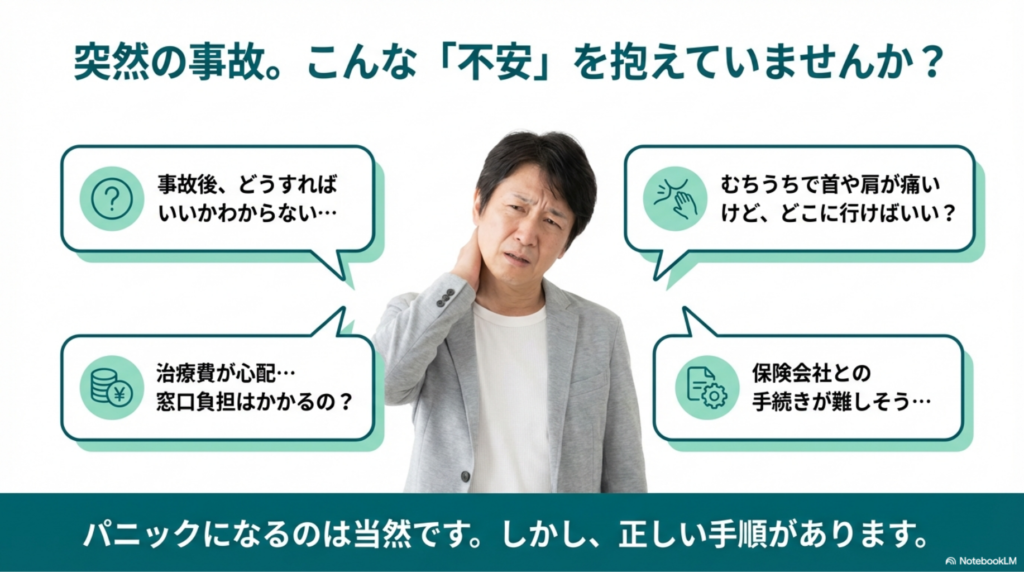 交通事故でお困りではないですか？