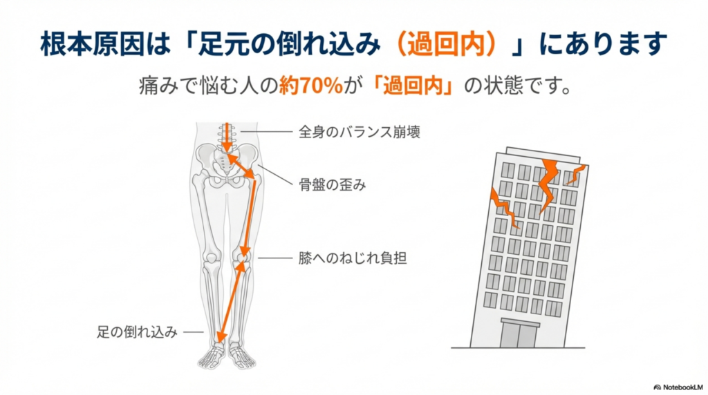 足首の痛み 西区