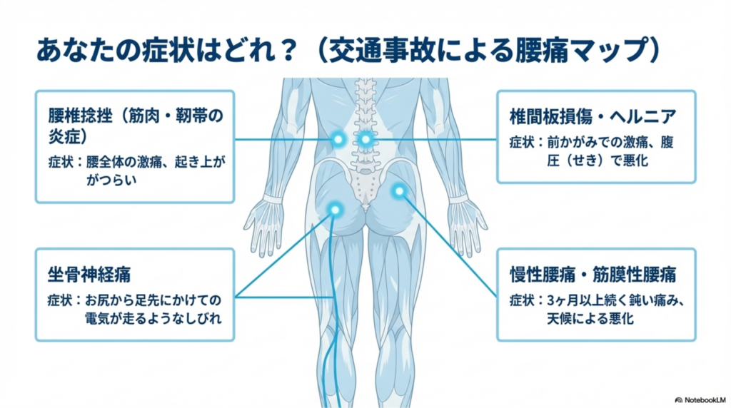 あなたの腰痛はどのタイプ？