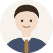 40代男性・会社員のイメージイラスト