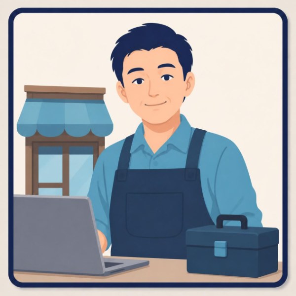 自営業・フリーランスのイラスト